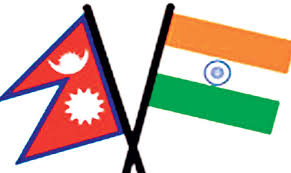Nepal and India flag