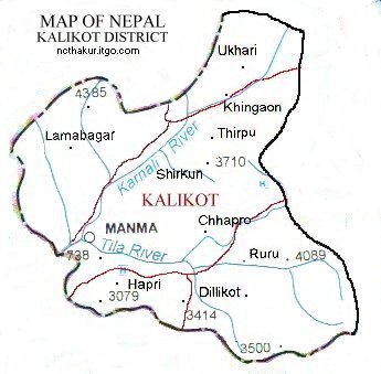 kalikot map