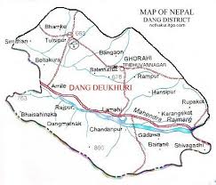 map of dang