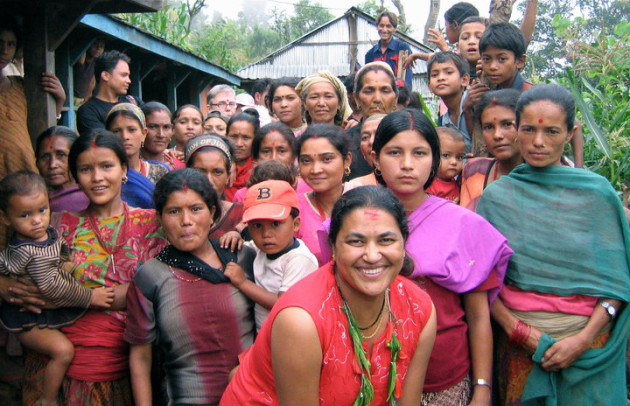 File photo of Nepali women.