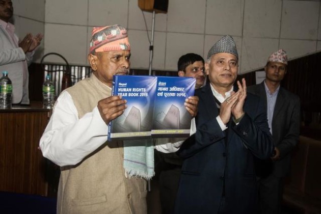 Former President Dr. Yadav releasing the HR yearbook. Photo Courtesy: inseconline