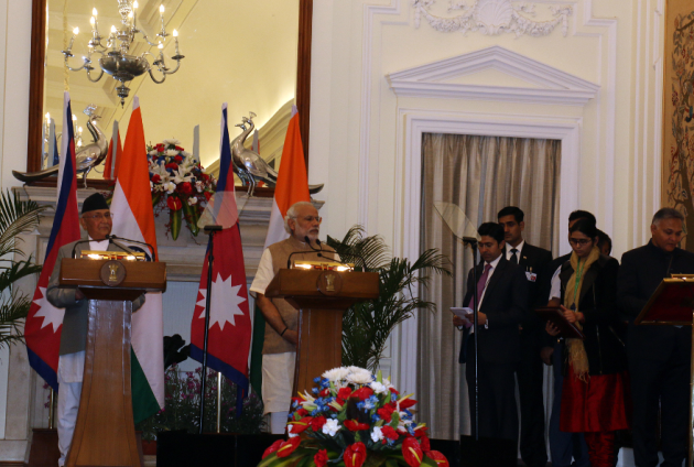 PM of Nepal and India