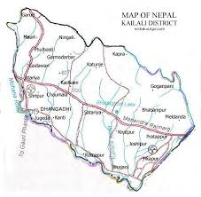 Map of Kailali