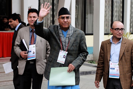 Nepalekhabar congratulates Mr. Sher Bahadur Deuba for being president of Nepali Congress, the largest democratic party of the country. We hope Nepali Congress will play a constructive role for the benefit of people and country during his leadership. We wish him a successful tenure. Editor