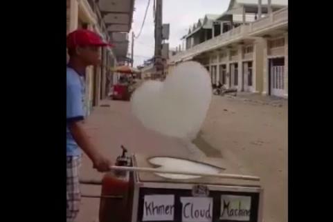 Machine-in-Cambodia-manufactures-heart-shaped-clouds
