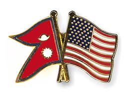 flag of Nepal and US