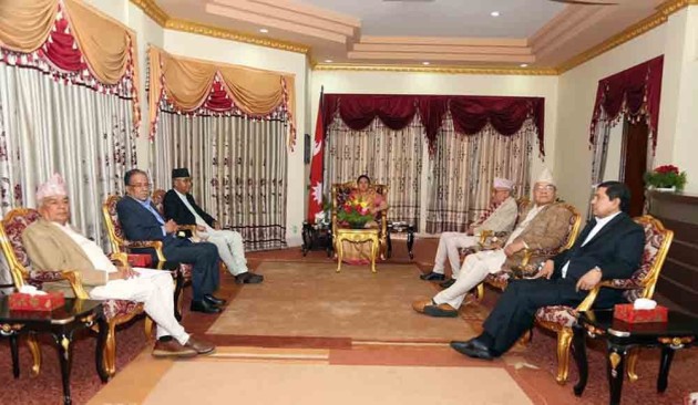 President Meeting with leaders