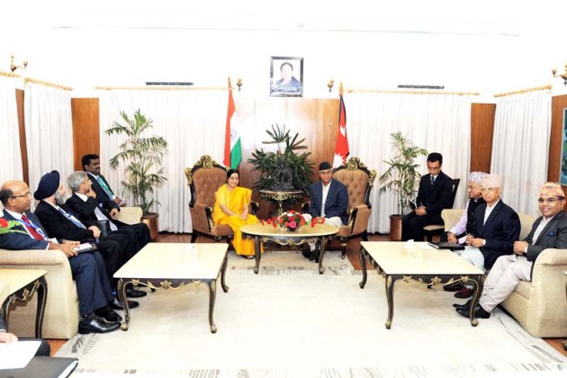 Sushma-Swaraj-and-PM-Deuba