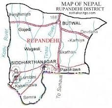 Map of Rupandehi