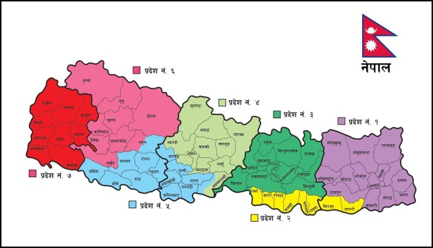 nepal map